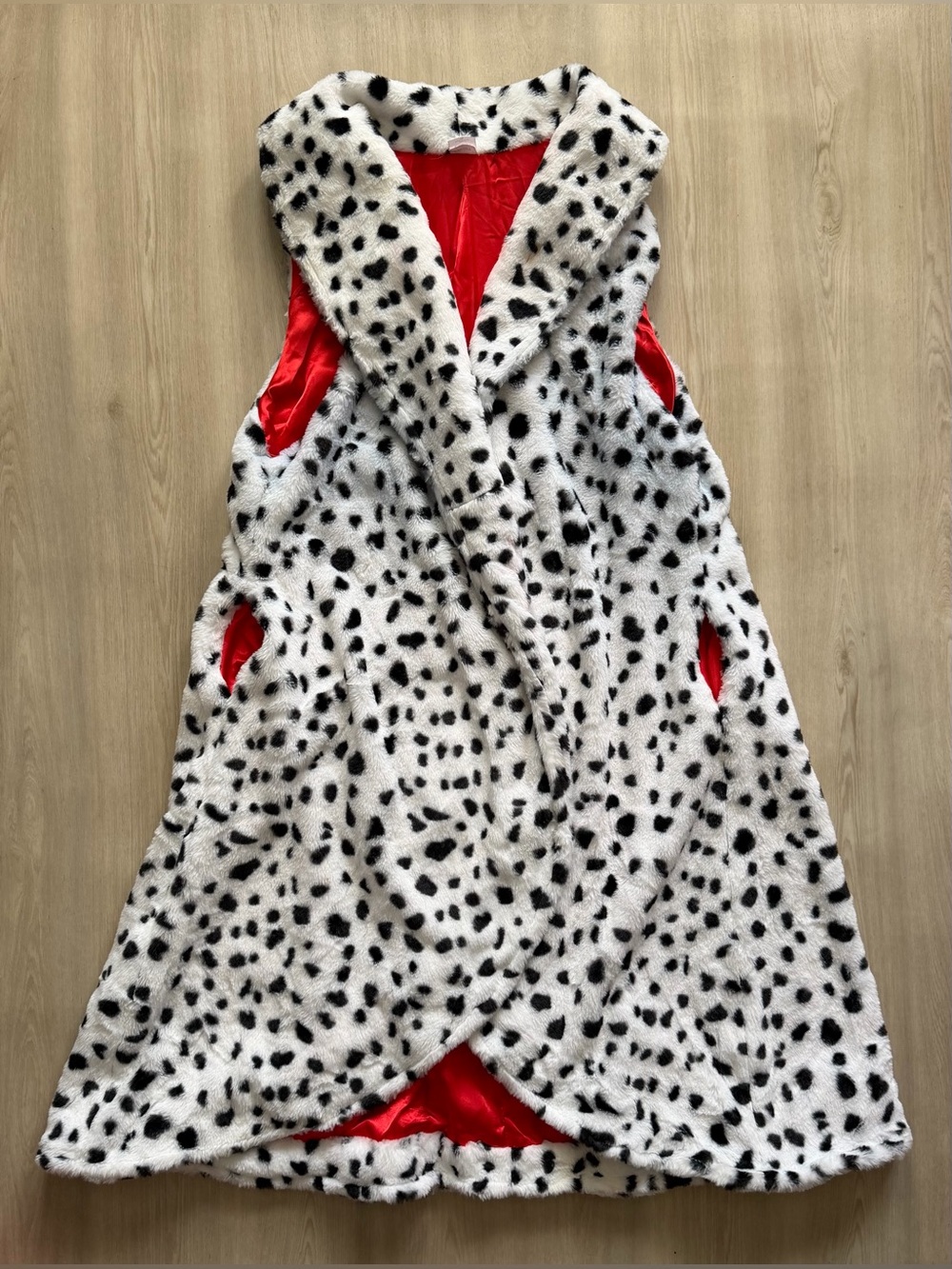 Official Licensed Disney Villains Cruela Duster Sz 1X *See Pics